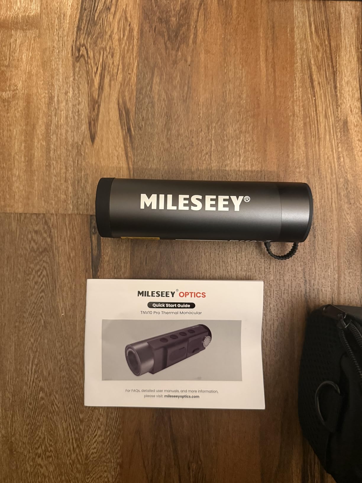 MiLESEEY TNV10PRO Thermal Monocular, 400x300 SR 320x240 IR Resolution, Aircraft Mg-Al Alloy, 13mm 50Hz Handheld Thermal Camera, Night Vision Imager, Hot Spot Tracking customer photo 2
