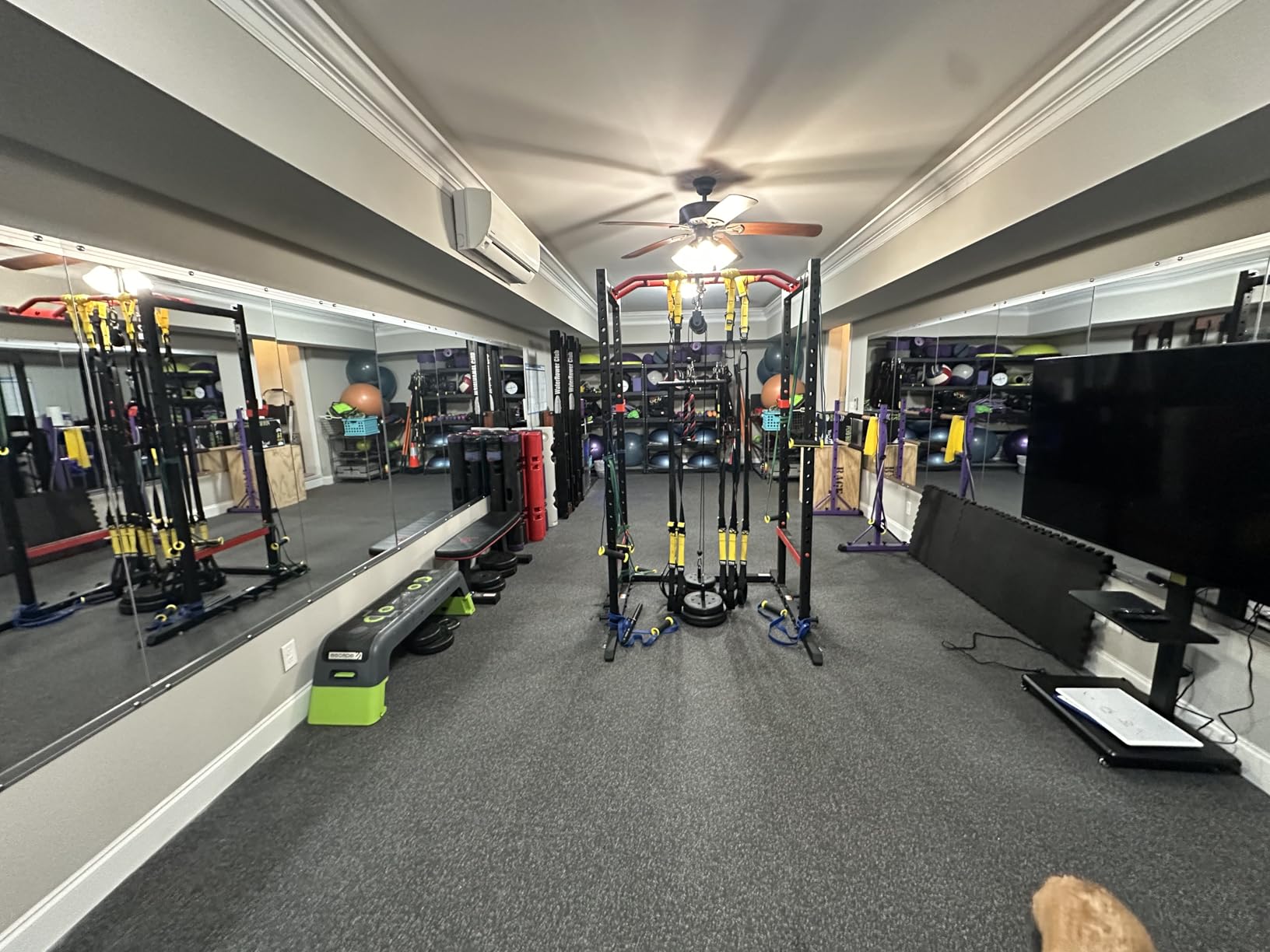 60x40 in Home Gym Mirrors,1-Pack,Frameless,Wall Mounted customer photo 2