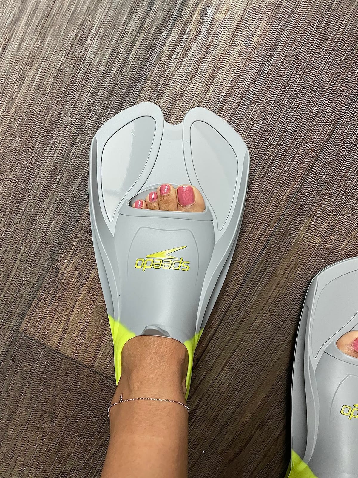 Speedo Unisex-Adult Swim Training Fins Silicone customer photo 1