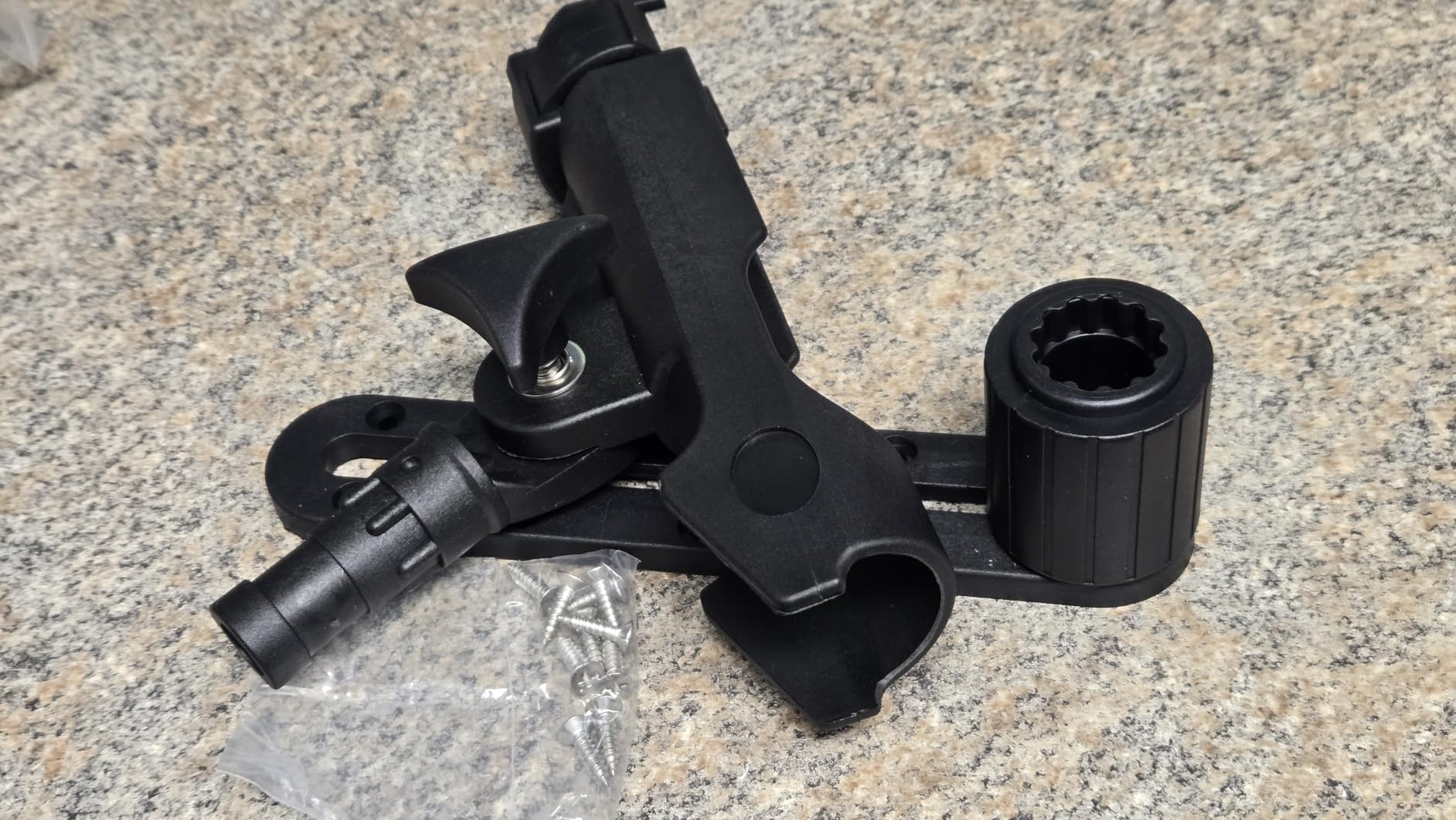 LBW Kayak Fishing Rod Holder Track Mount, Universal T-Shaped Screw Mounted on Rail for Kayak, Canoe, Boat Fishing Rod Holder, Kayak Pole Holder customer photo 2