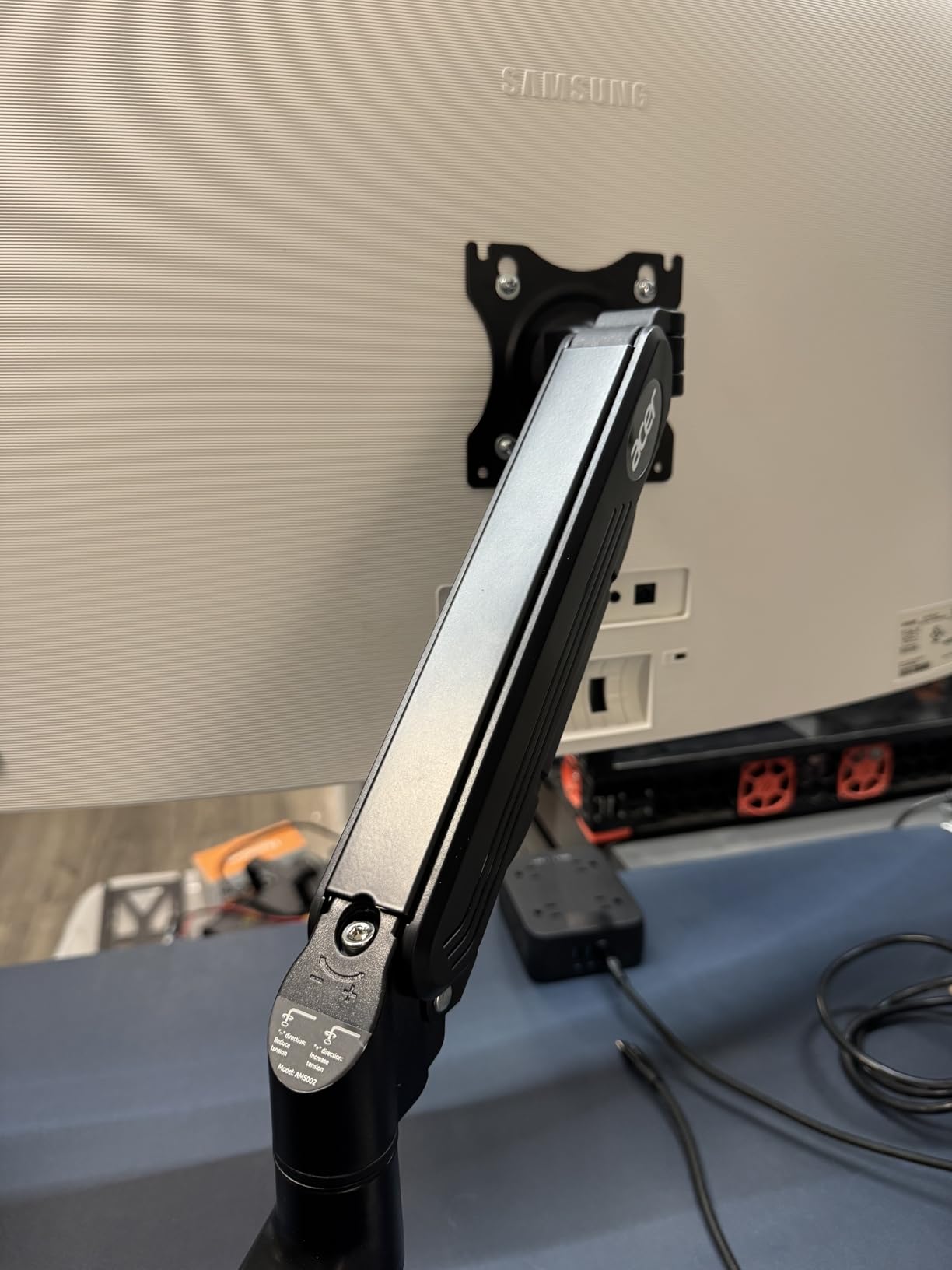 Acer Dual Monitor Arm, Gas Spring VESA Mount Stand for 17-32