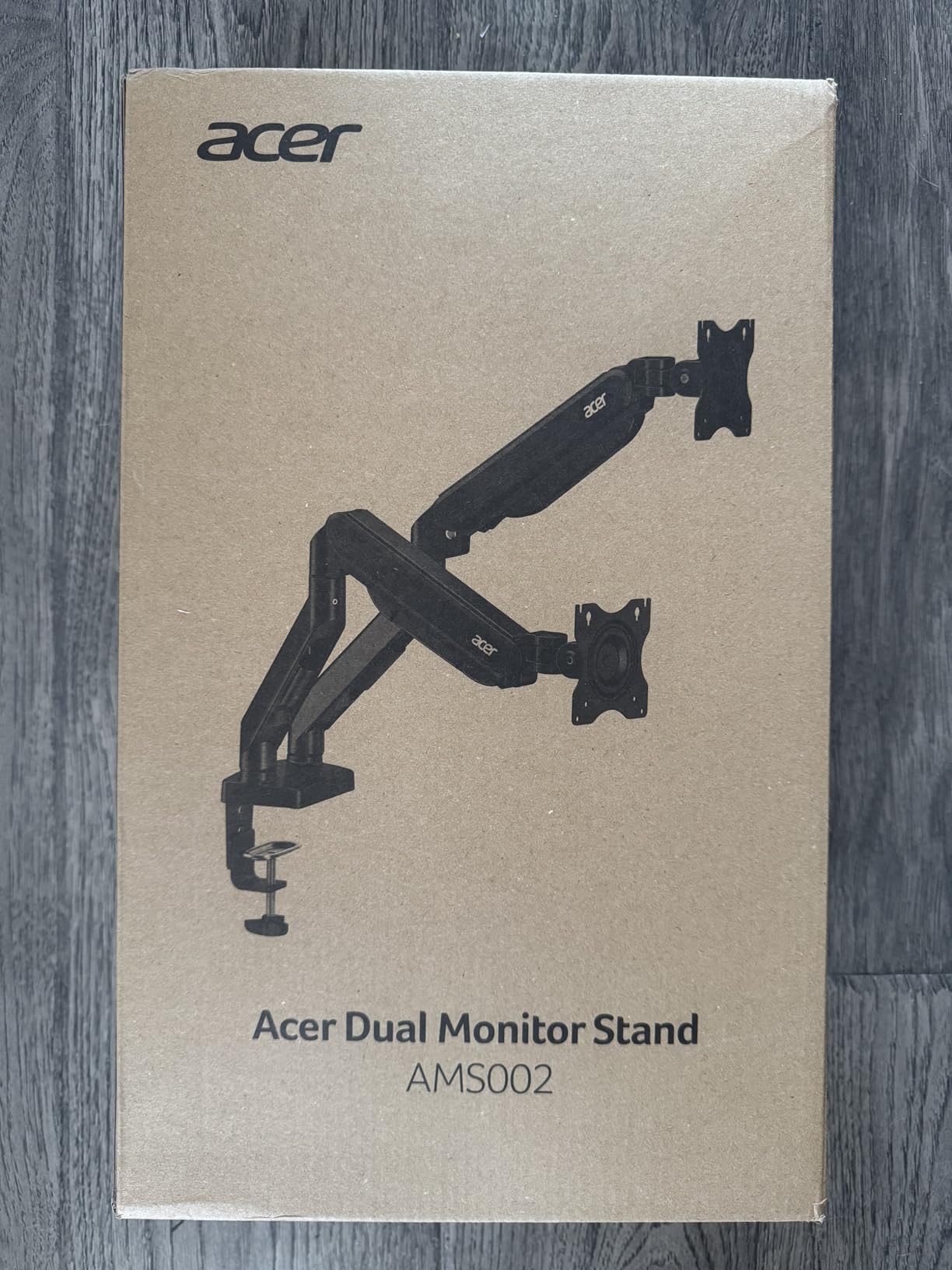 Acer Dual Monitor Arm, Gas Spring VESA Mount Stand for 17-32