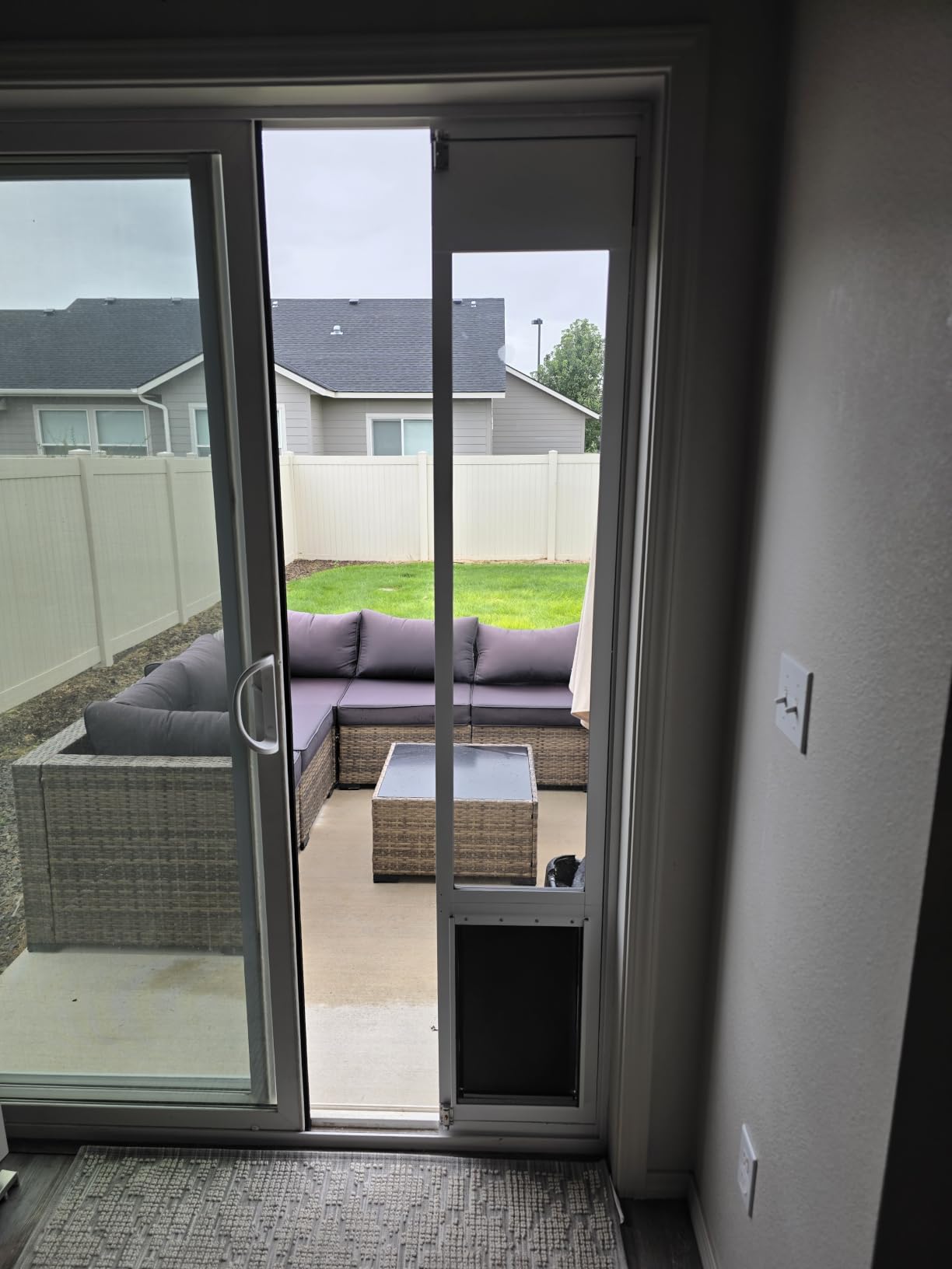 XLarge Dog Door for Sliding Glass Doors, 91 7/16