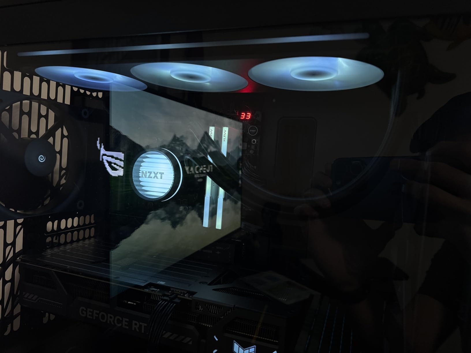 NZXT Kraken Core 240 RGB - 240mm AIO CPU Cooler - Black customer photo 2