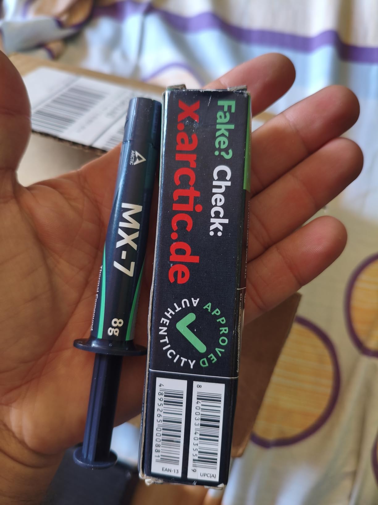 ARCTIC MX-7 (8 g) - Ultimate Performance Thermal Paste, Long Durability customer photo 1