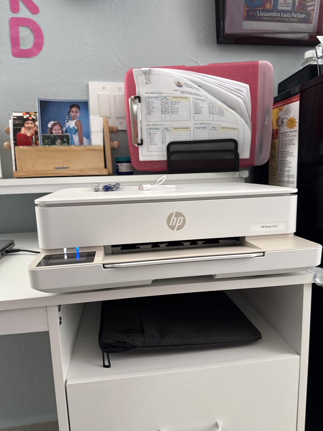 HP Envy 6155 Wireless All-in-One Color Inkjet Printer, Print, Scan, Copy, Duplex Printing Best-for-Home, 3 Month Trial of Instant Ink Included, AI-Capable (C2WR7A) Portobello customer photo 1