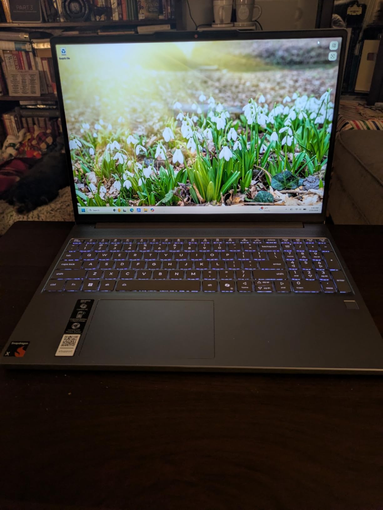 Lenovo IdeaPad Slim 3 Touchscreen Laptop, Ryzen 7 5825U, 16GB RAM 512GB SSD customer photo 1