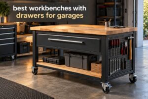 best workbenches with drawers for garages