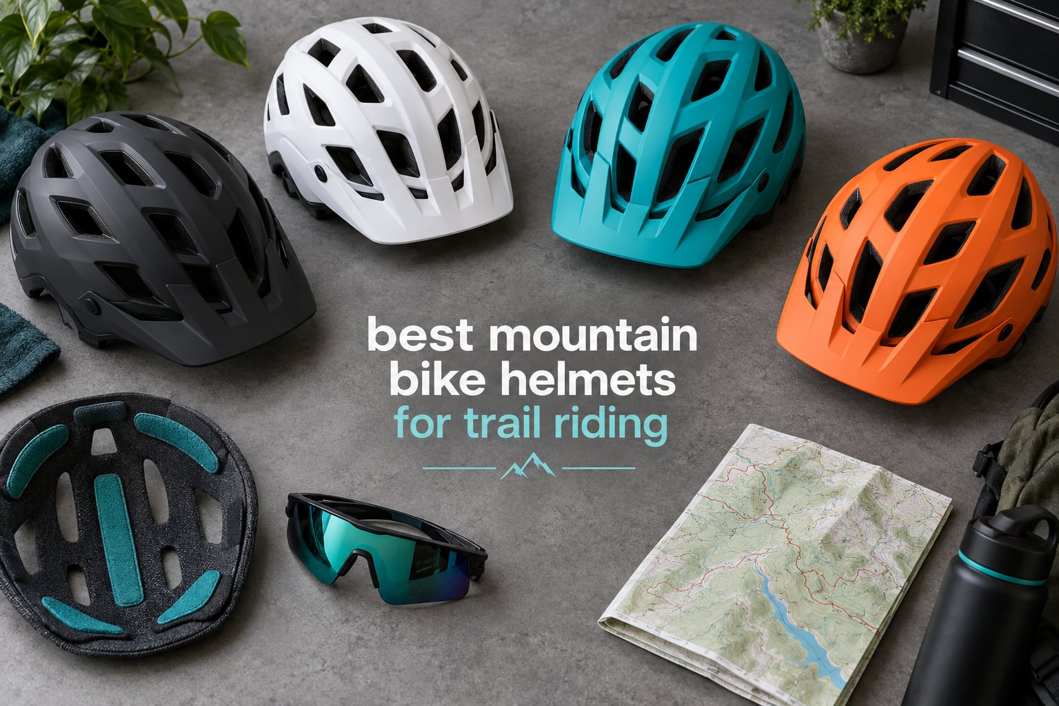 best mountain bike helmets for trail riding