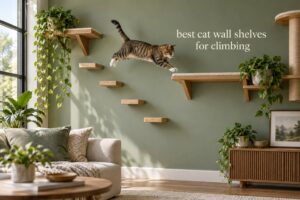 best cat wall shelves for climbing