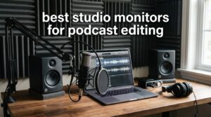 best studio monitors for podcast editing