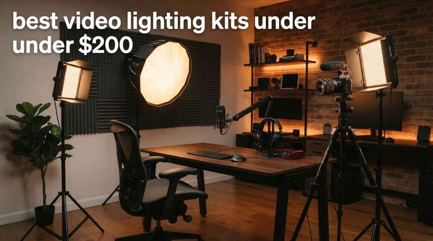 best video lighting kits under $200