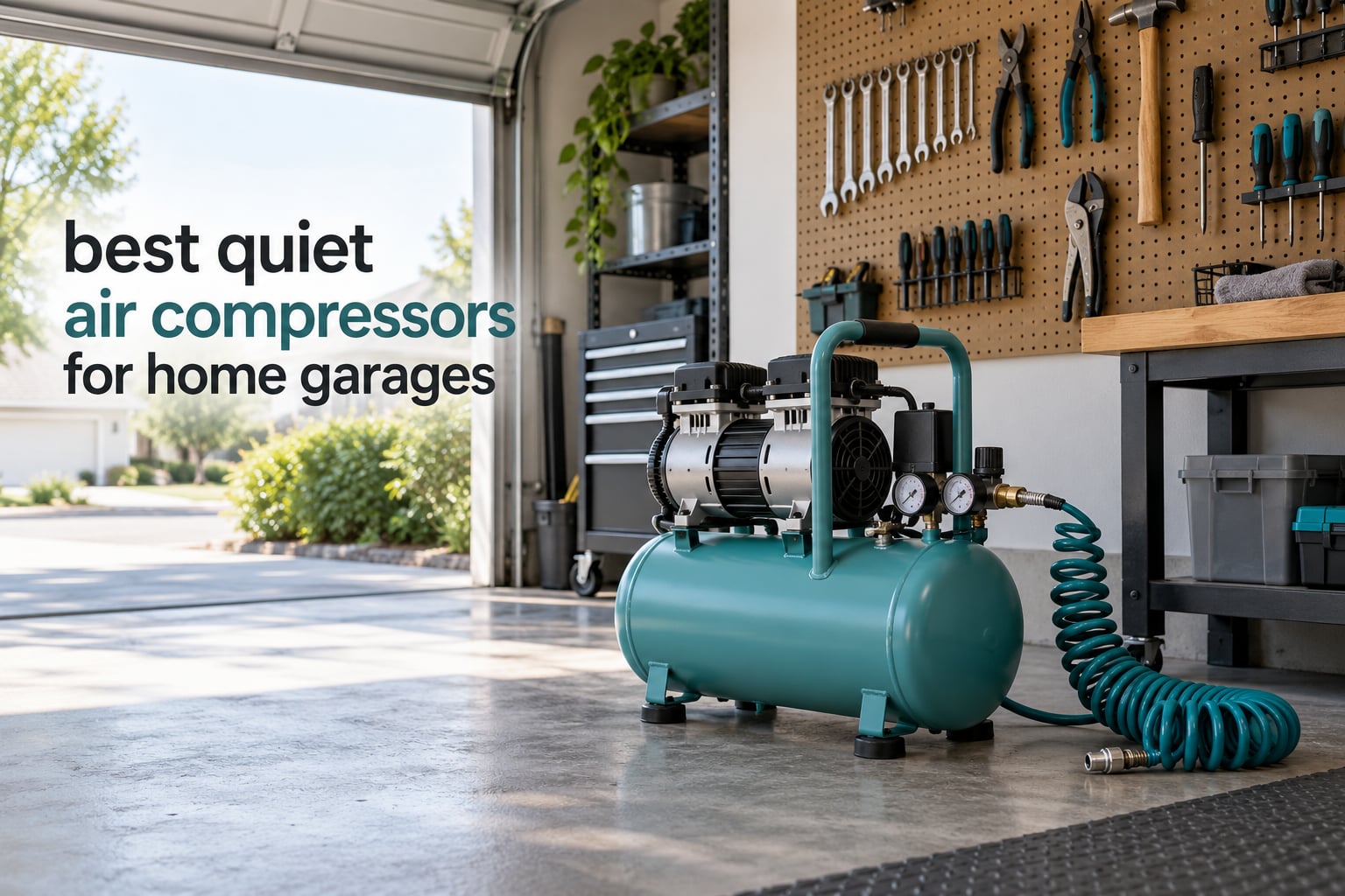 best quiet air compressors for home garages