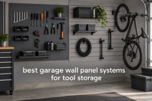 best garage wall panel systems for tool storage