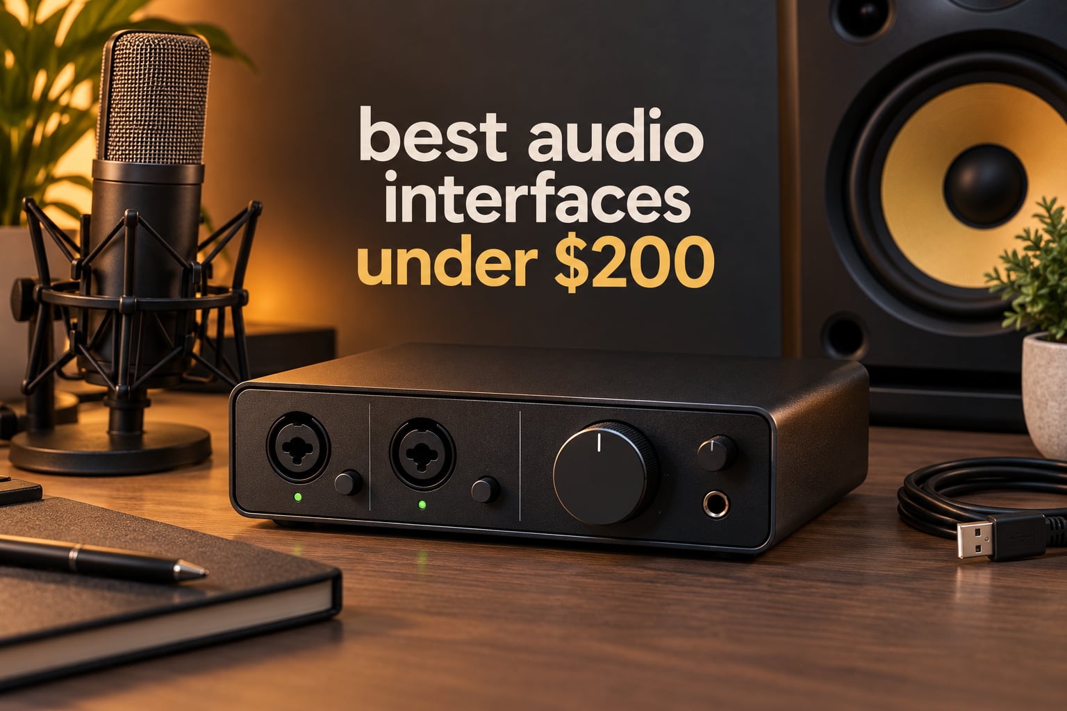 best audio interfaces under $200