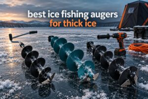 best ice fishing augers for thick ice