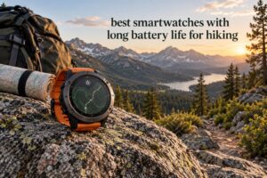 best smartwatches with long battery life for hiking