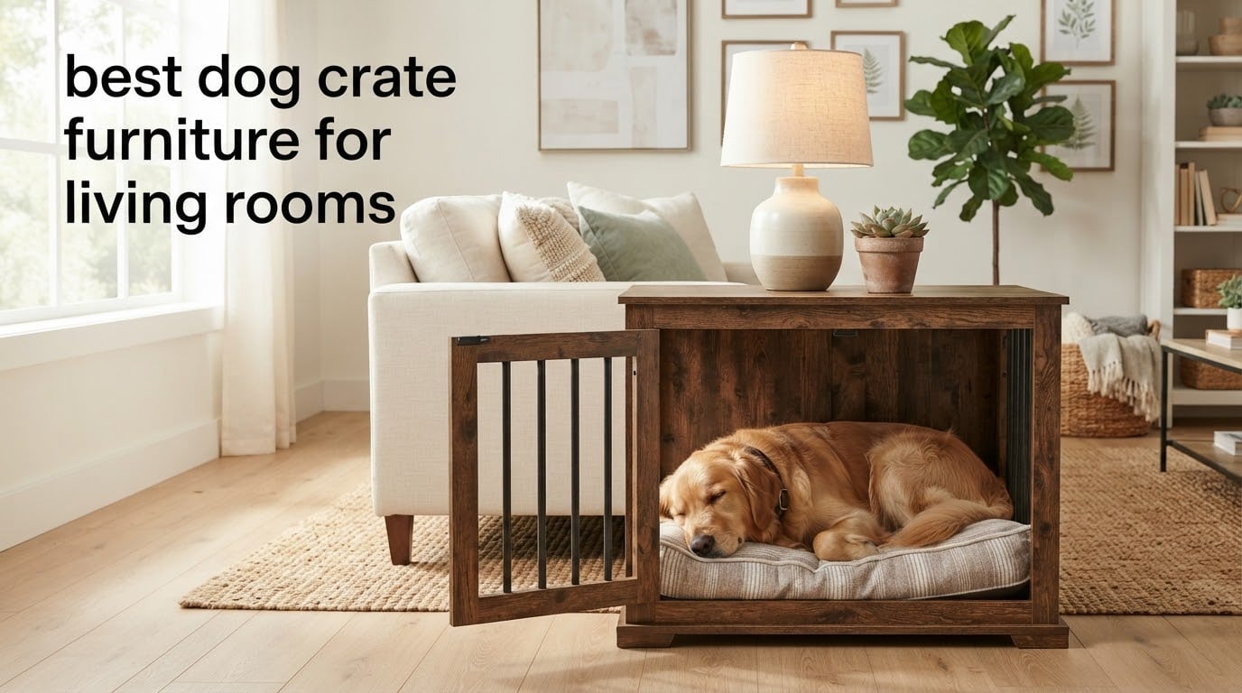 best dog crate furniture for living rooms