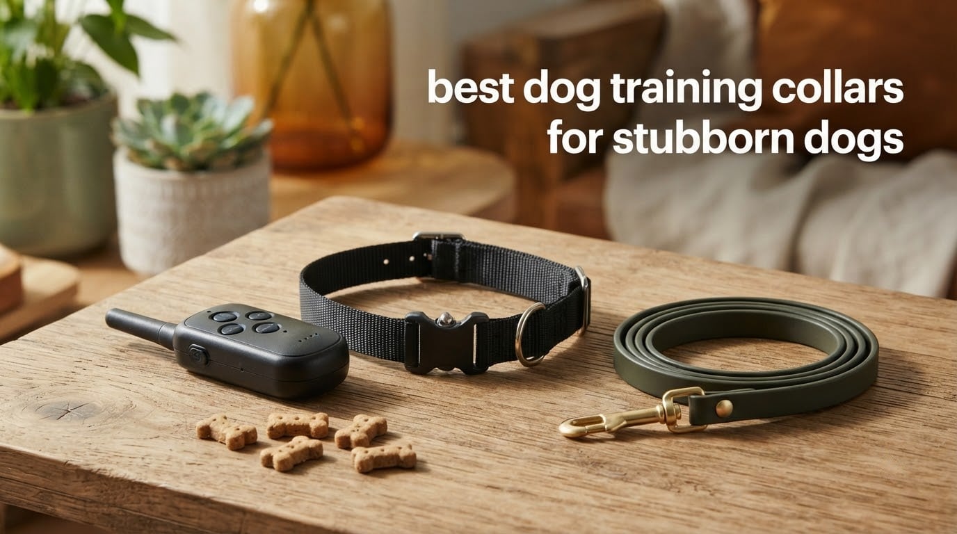 best dog training collars for stubborn dogs