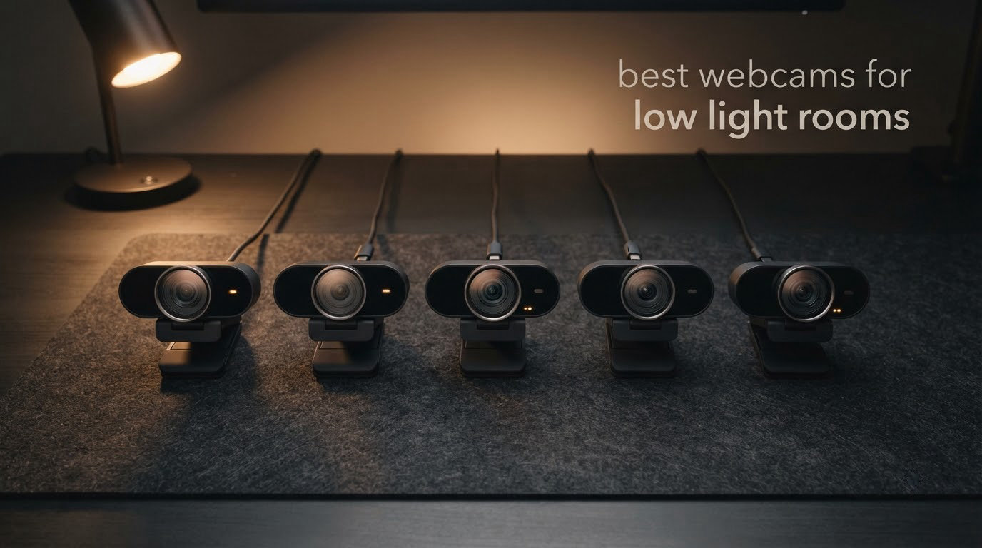 best webcams for low light rooms