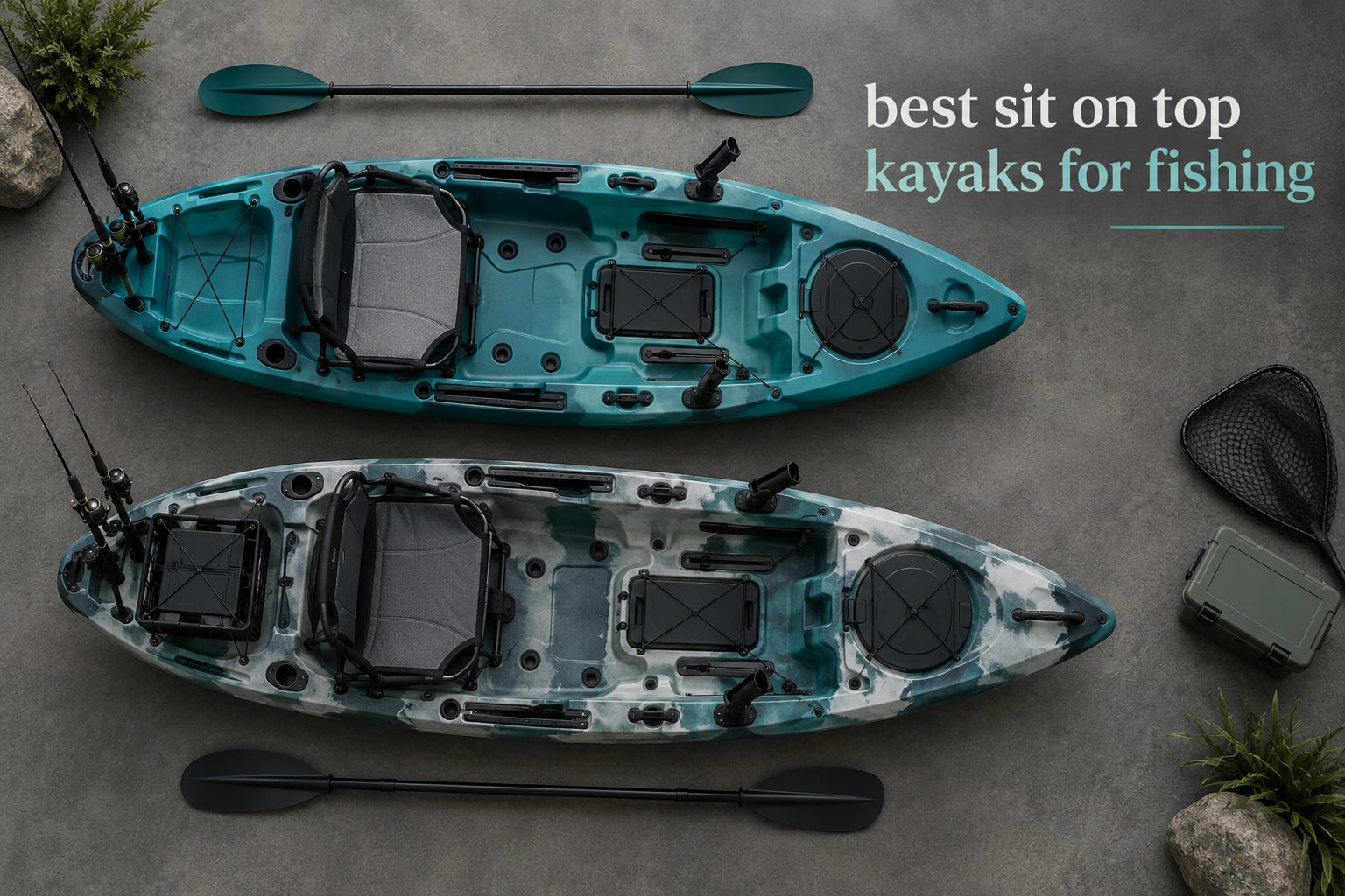 best sit on top kayaks for fishing