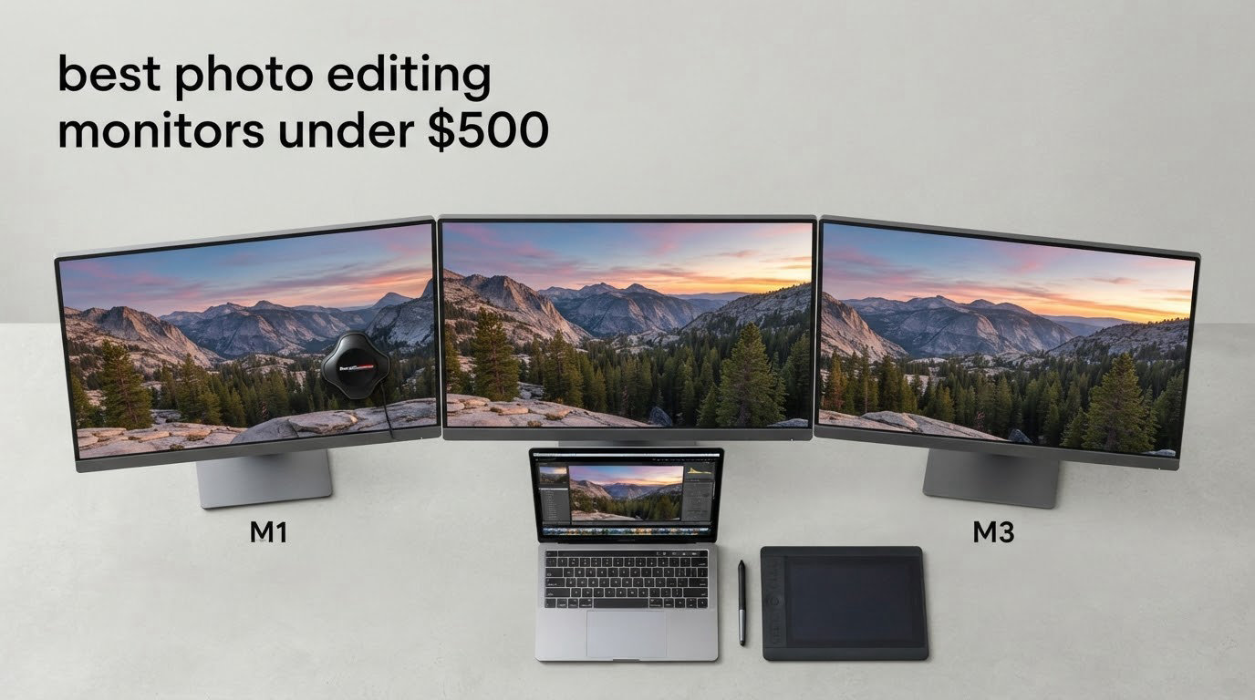 best photo editing monitors under $500