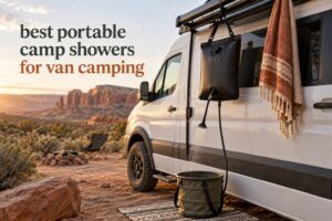 best portable camp showers for van camping