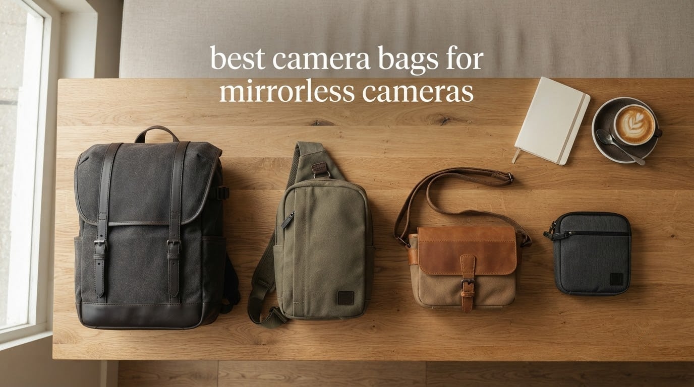 best camera bags for mirrorless cameras