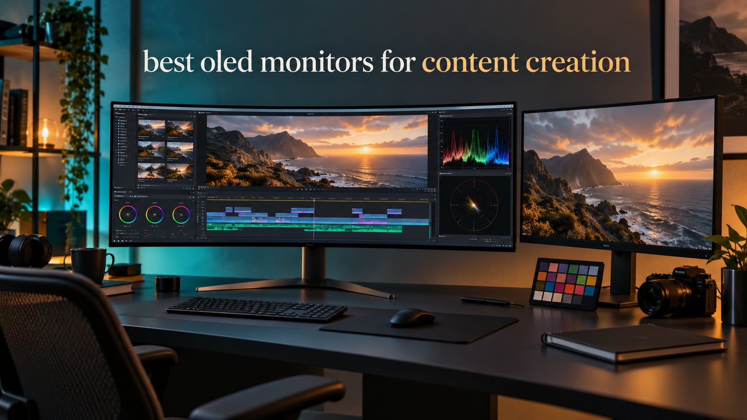 best oled monitors for content creation