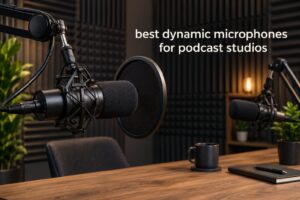 best dynamic microphones for podcast studios