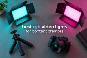 best rgb video lights for content creators