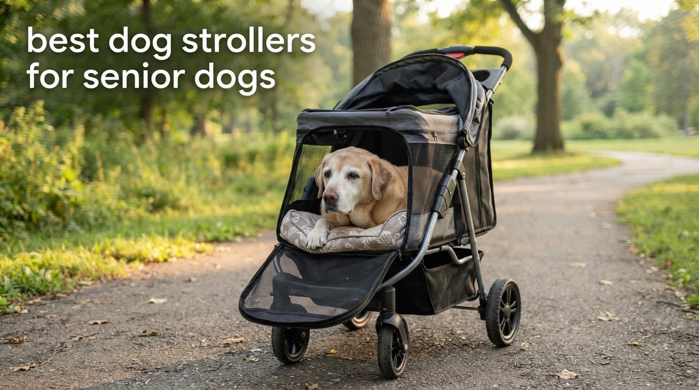 best dog strollers for senior dogs