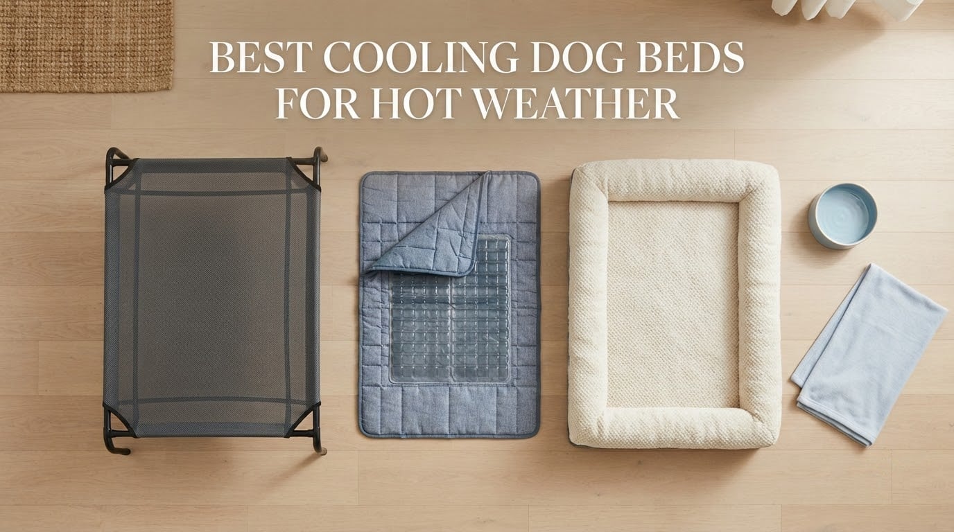 best cooling dog beds for hot weather