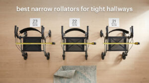 best narrow rollators for tight hallways