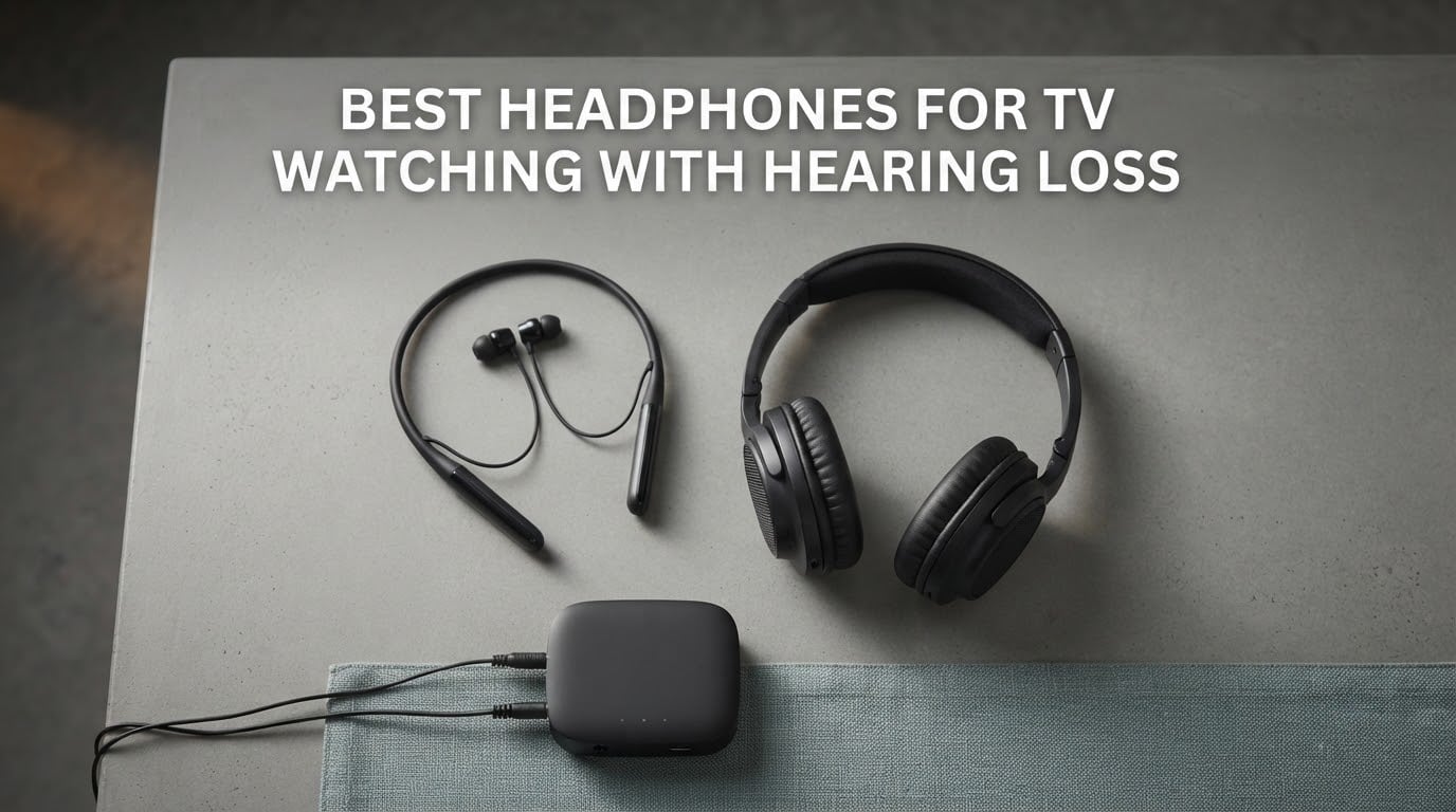 best headphones for tv watching with hearing loss