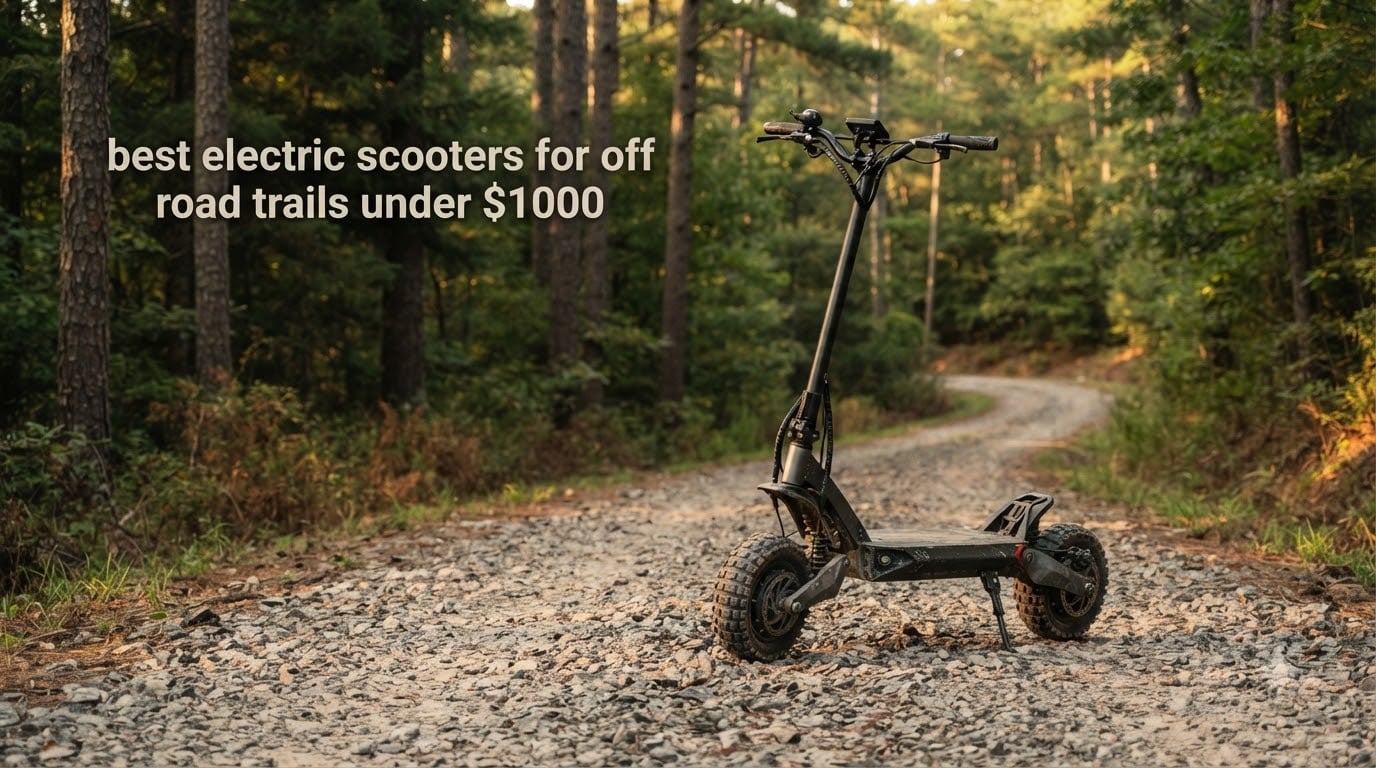 best electric scooters for off road trails under $1000