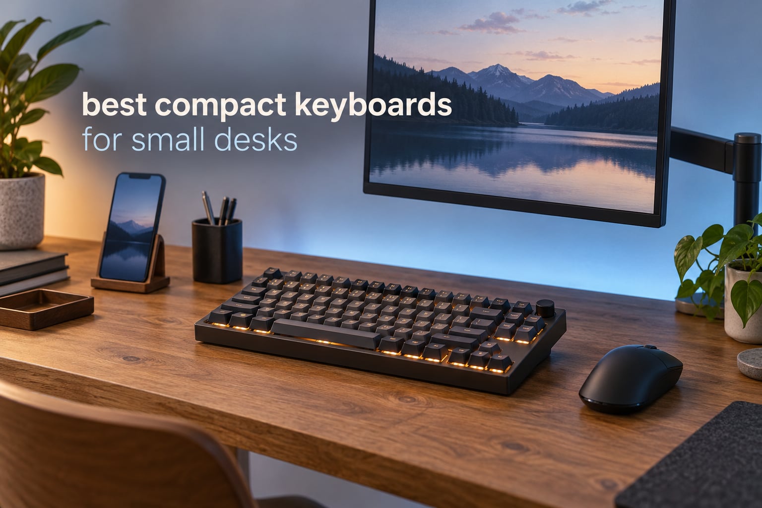best compact keyboards for small desks