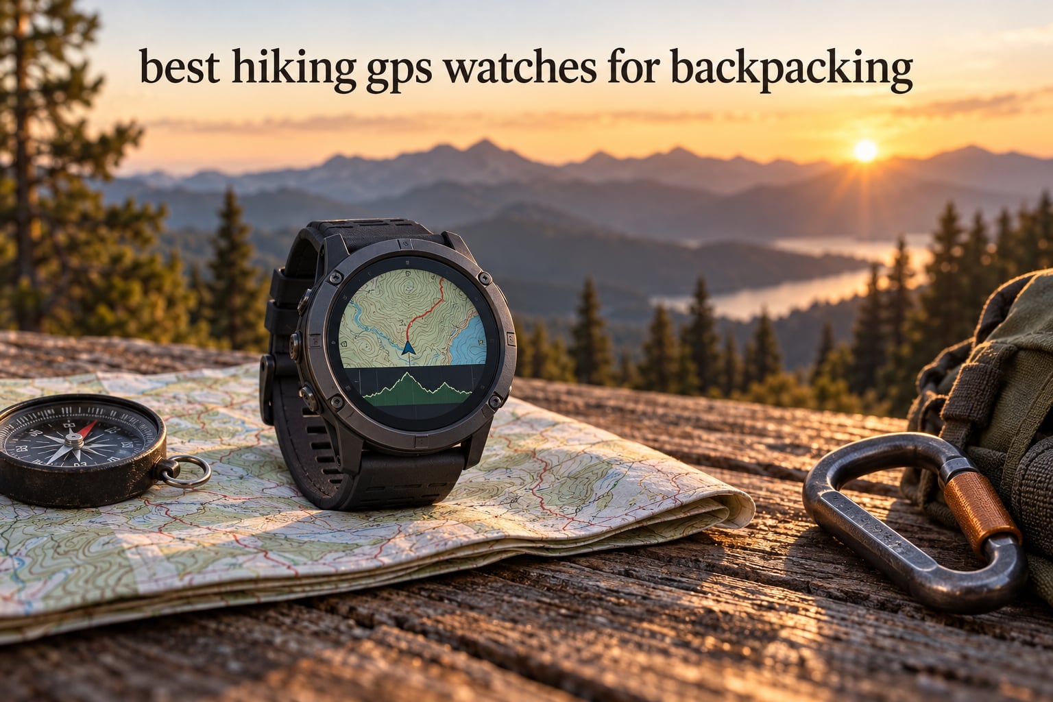 best hiking gps watches for backpacking