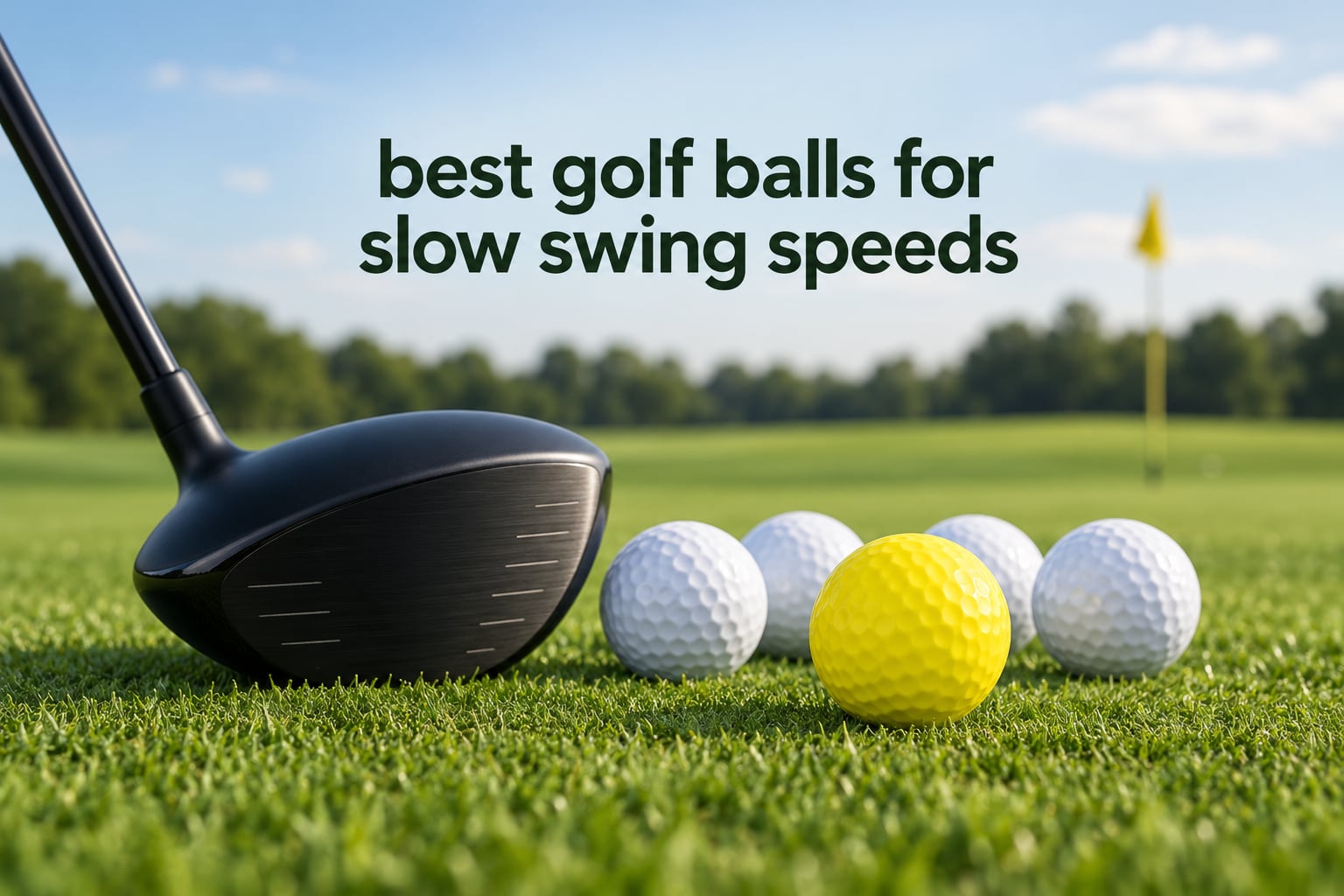 best golf balls for slow swing speeds