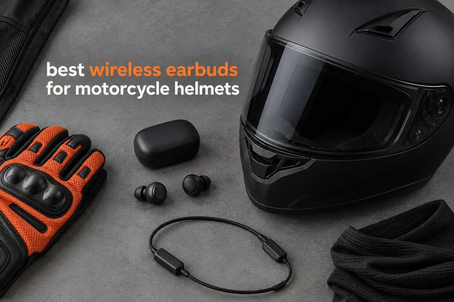 best wireless earbuds for motorcycle helmets