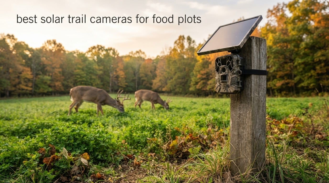 best solar trail cameras for food plots
