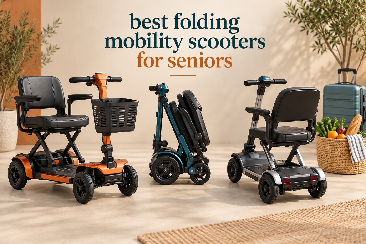 best folding mobility scooters for seniors