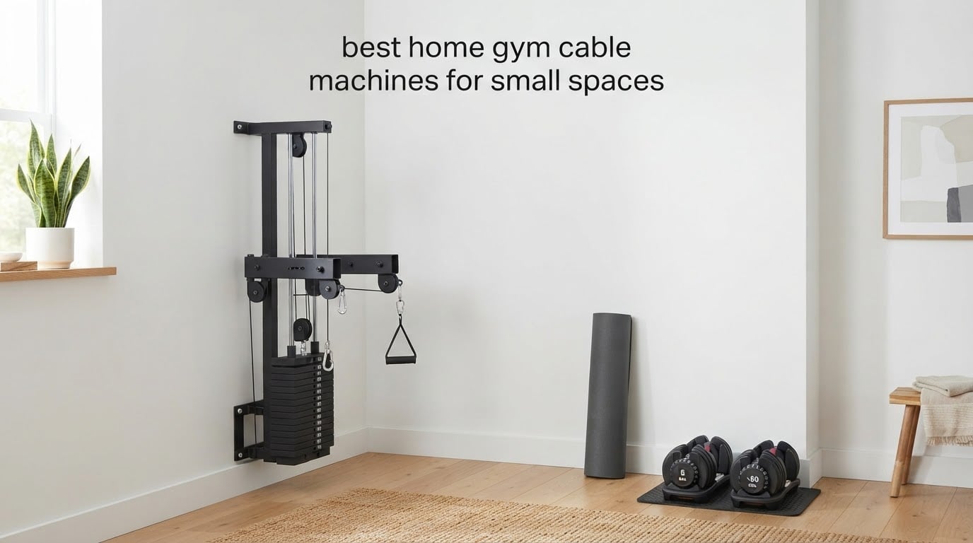 best home gym cable machines for small spaces