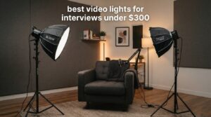 best video lights for interviews under $300