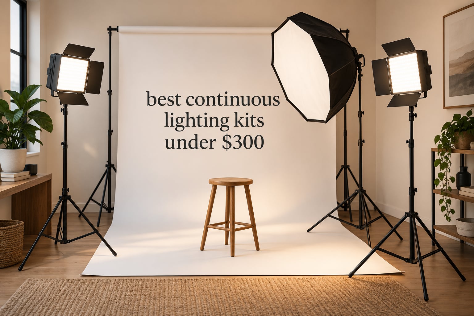 best continuous lighting kits under $300