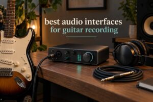 best audio interfaces for guitar recording