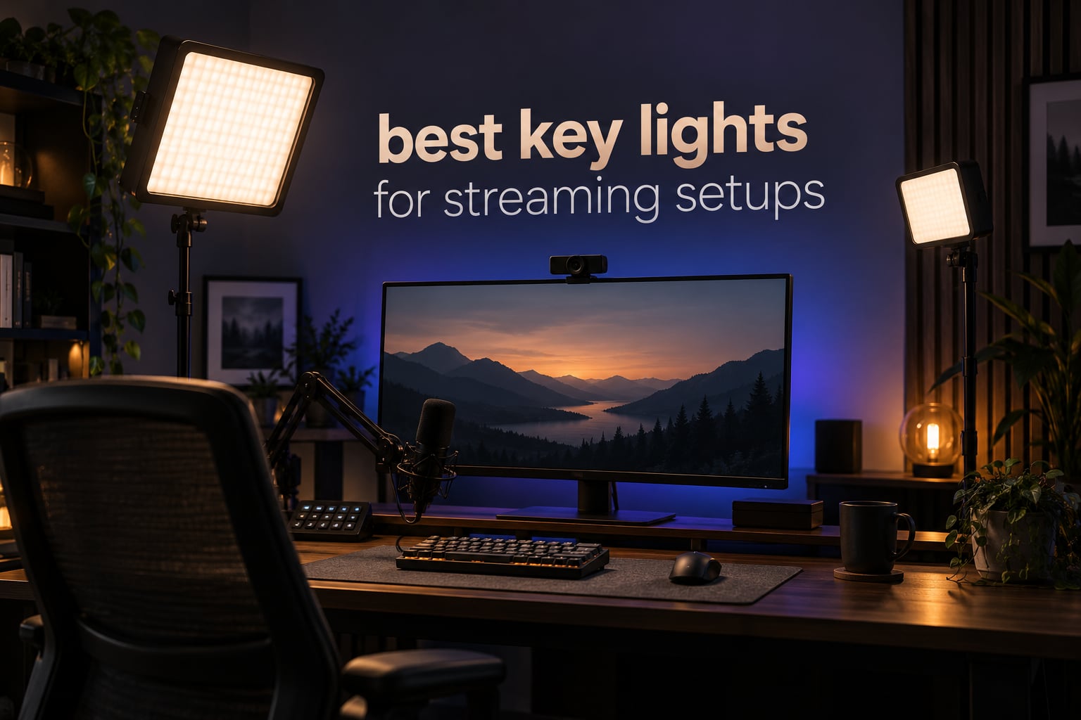 best key lights for streaming setups