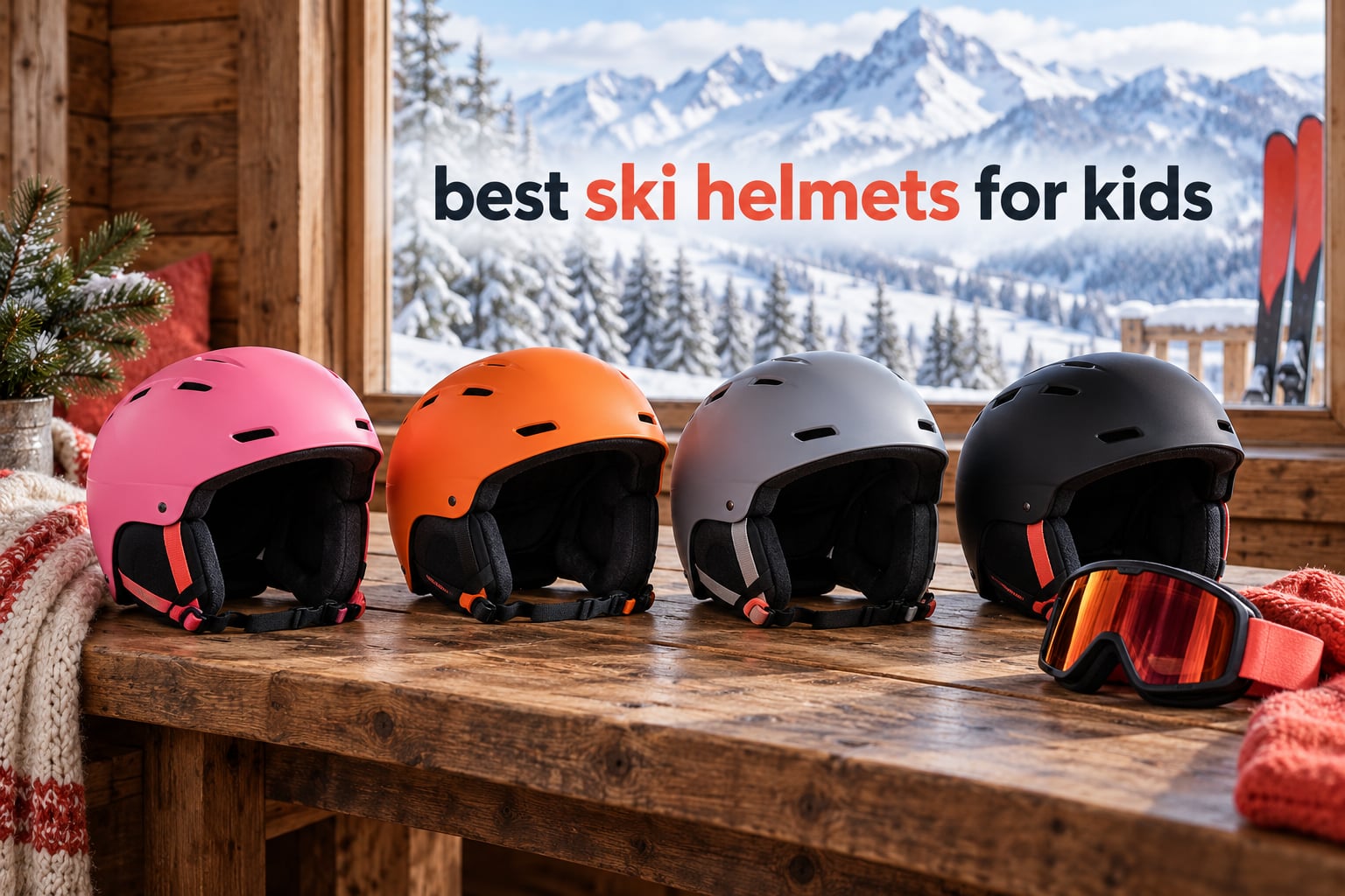 best ski helmets for kids