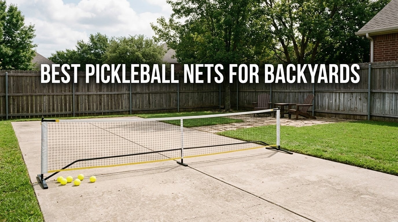 best pickleball nets for backyards
