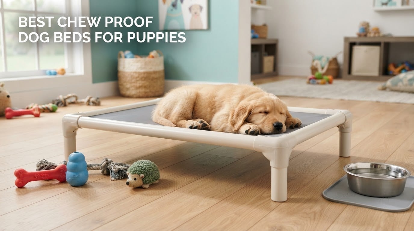 best chew proof dog beds for puppies